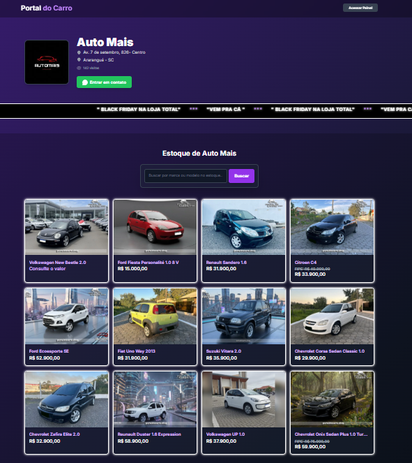 Capa do produto Portal do Carro