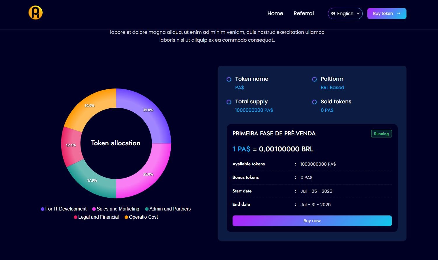 Capa do produto Script TOKEN